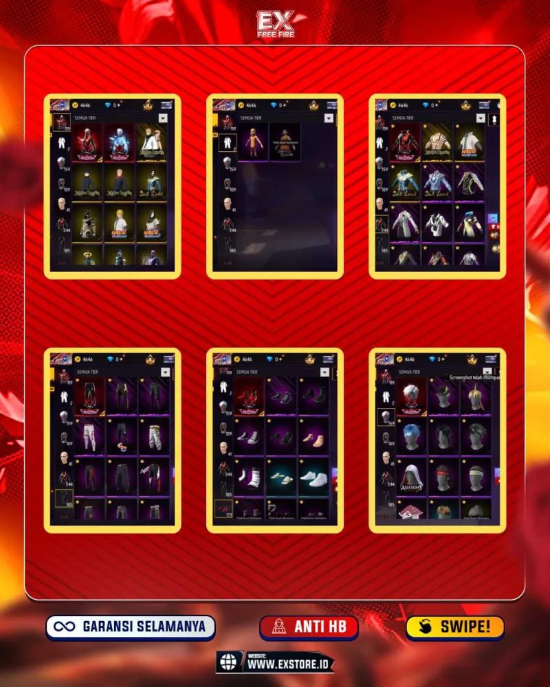 VAULT 244 + SG METEOR + BAJU JJK