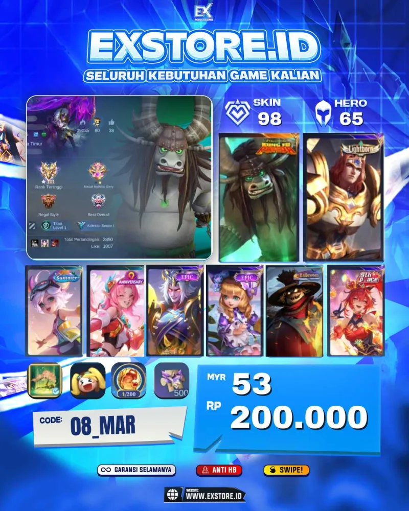 EX IMO + THAMUZ KUNGFU PANDA + FUNNY PACE