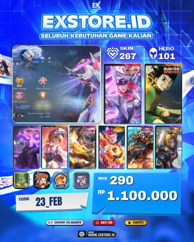 FREYA LEGEND + DYRROTH HxH + ANGELA SANRIO