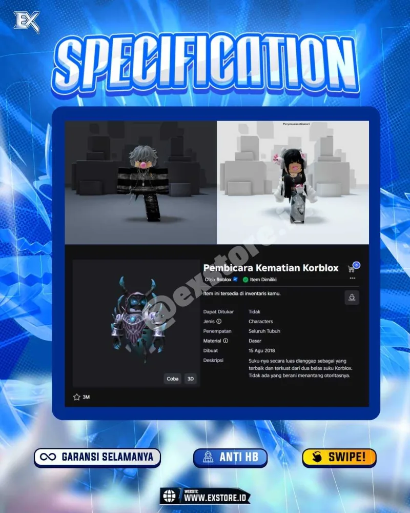 KORBLOX DEATHSPEAKER