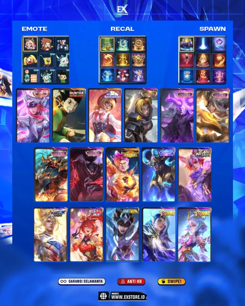 FREYA LEGEND + DYRROTH HxH + ANGELA SANRIO