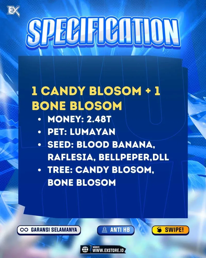 CANDY BLOSSOM + BONE BLOSSOM