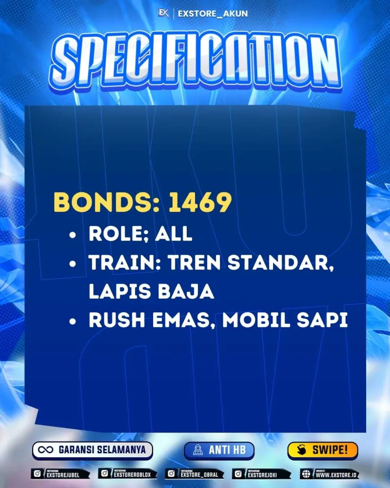 BONDS 1469 + ROLE ALL