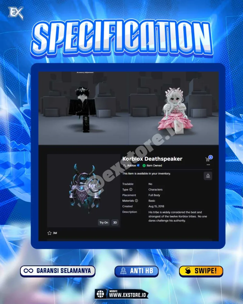 KORBLOX DEATHSPEAKER