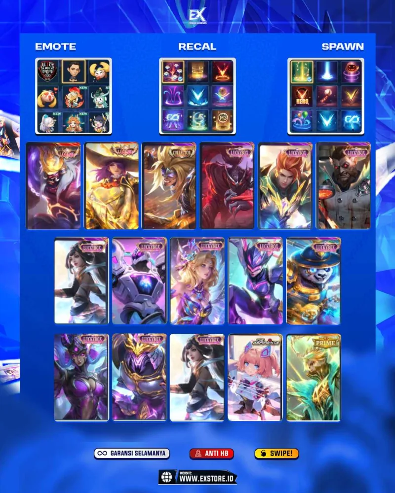 LESLEY LEGEND + FRANCO LEGEND + BADANG COLECTOR