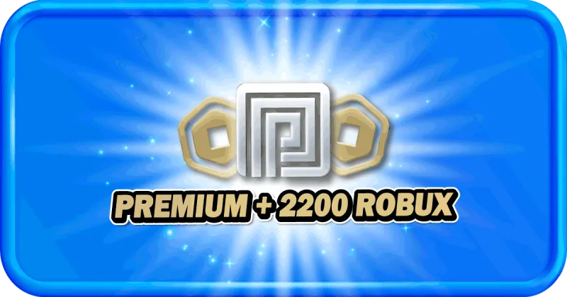 PREMIUM + 2200 ROBUX (VIA LOGIN INSTAN)