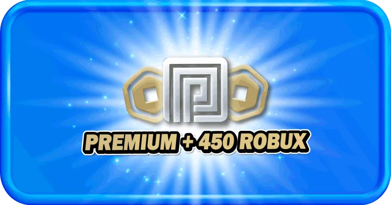 PREMIUM + 450 ROBUX (VIA LOGIN INSTAN)